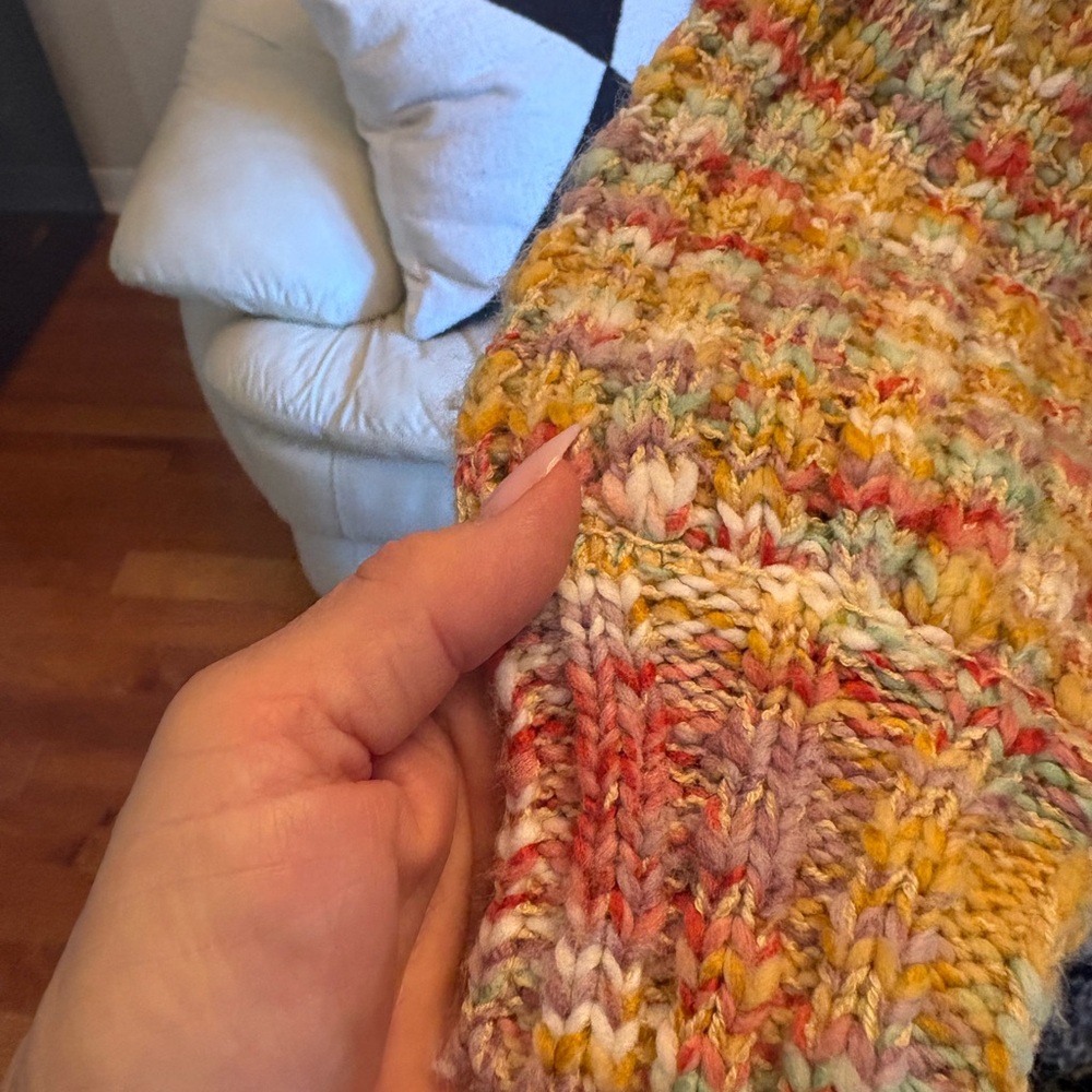 Multicolor Knit Cardigan - Picture 2 of 6